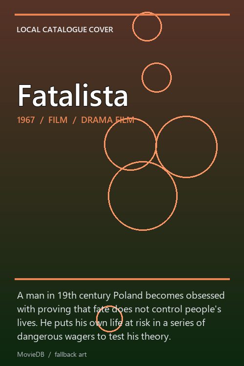 Fatalista poster