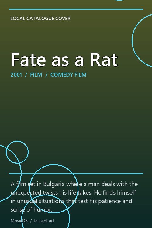 Fate as a Rat poster