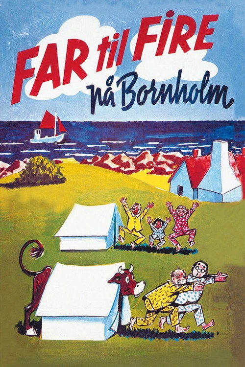 Father of Four on Bornholm poster