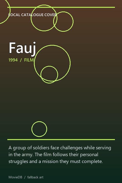 Fauj poster