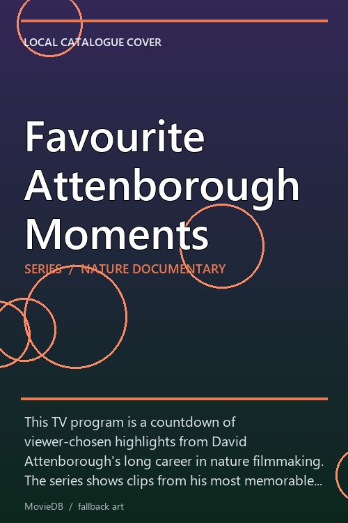 Favourite Attenborough Moments poster