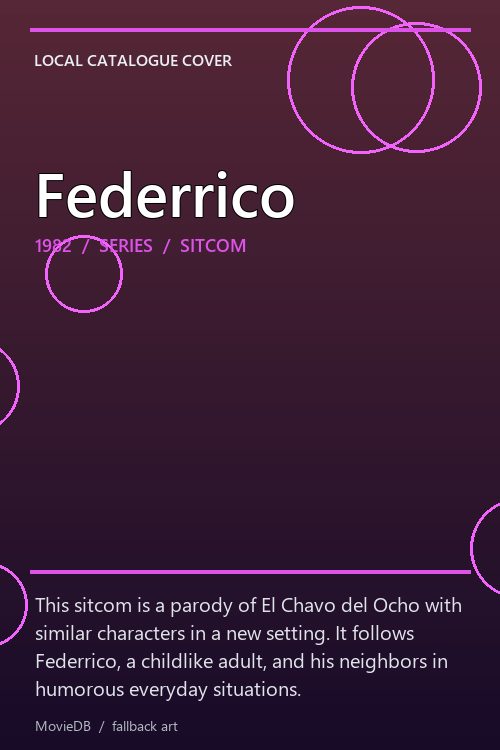 Federrico poster