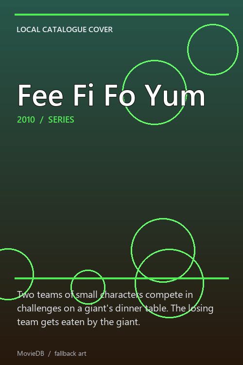 Fee Fi Fo Yum poster