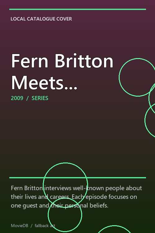 Fern Britton Meets... poster