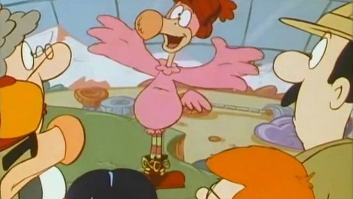 Fiddley Foodle Bird poster
