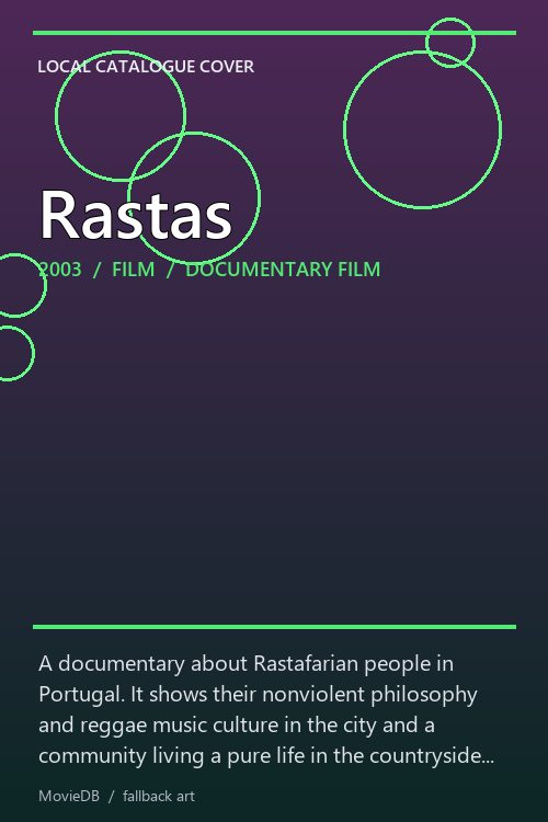 Rastas poster