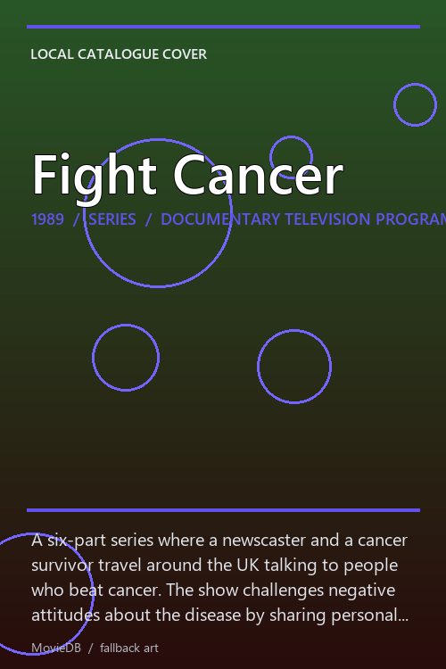 Fight Cancer poster