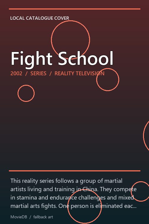Fight School poster