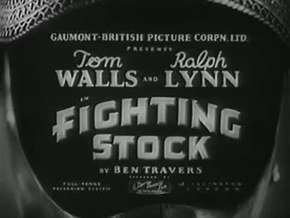 Fighting Stock poster