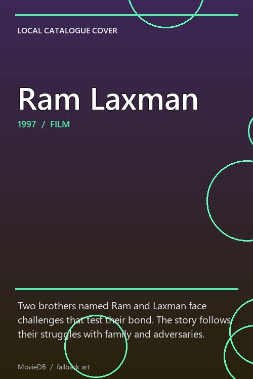 Ram Laxman poster
