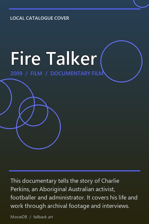 Fire Talker poster
