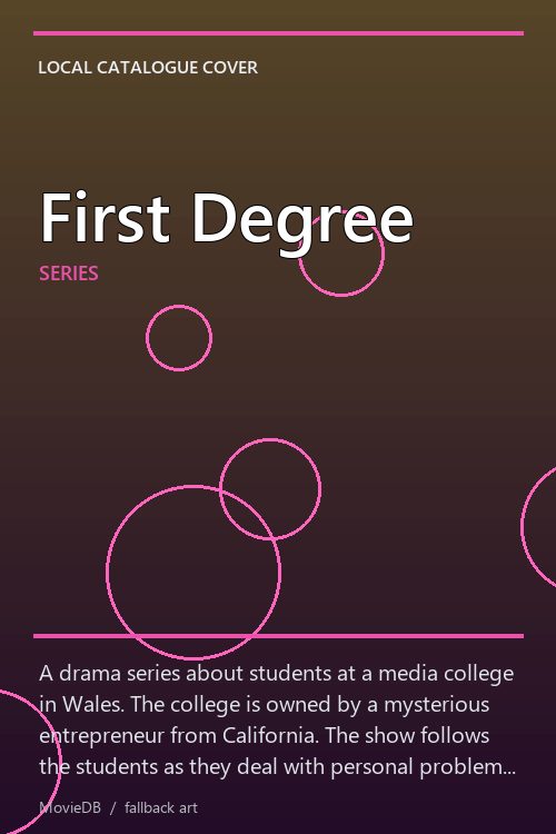 First Degree poster
