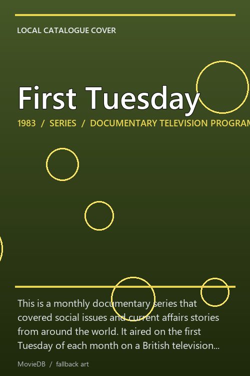 First Tuesday poster