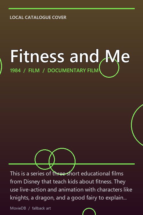 Fitness and Me poster