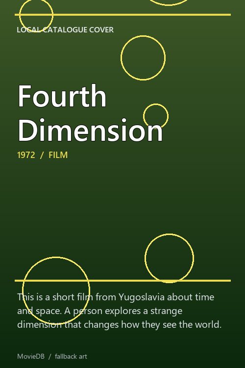 Fourth Dimension poster