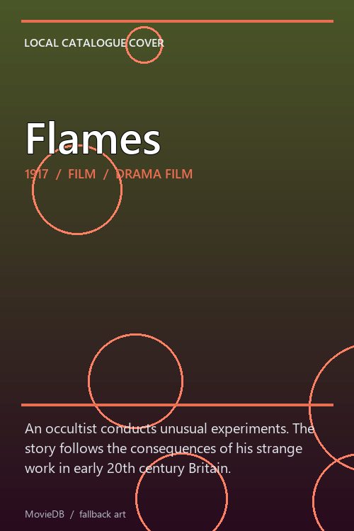 Flames poster