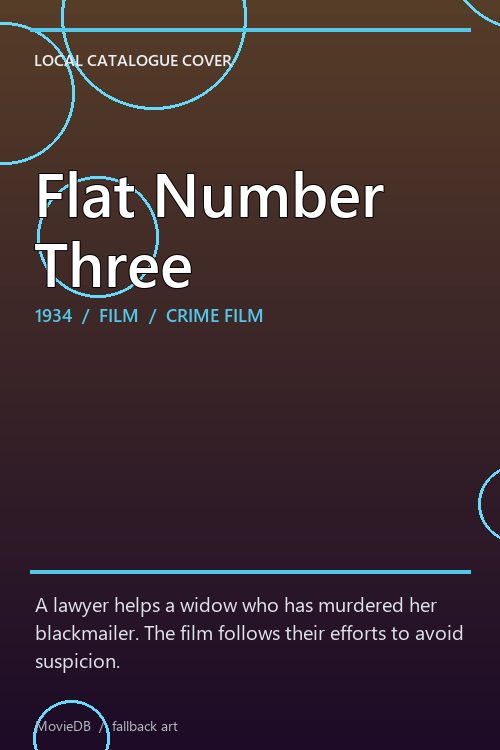 Flat Number Three poster