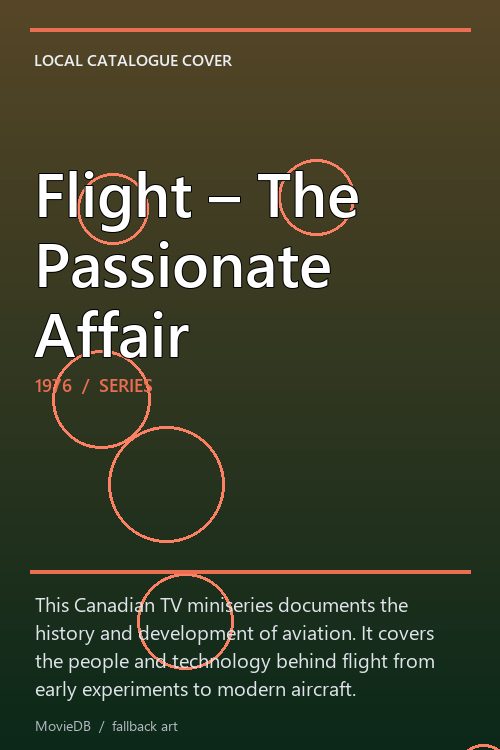 Flight – The Passionate Affair poster