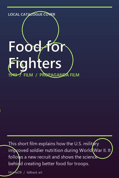 Food for Fighters poster