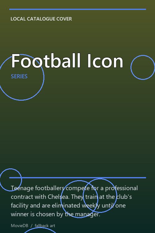 Football Icon poster