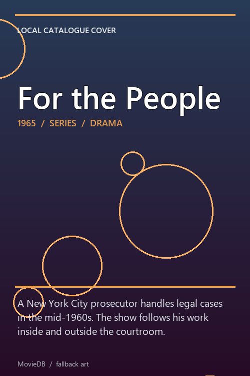 For the People poster