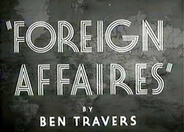Foreign Affaires poster
