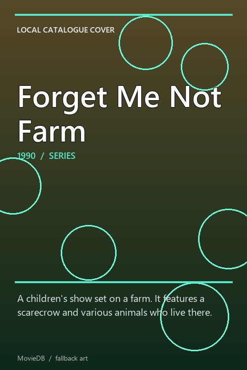 Forget Me Not Farm poster