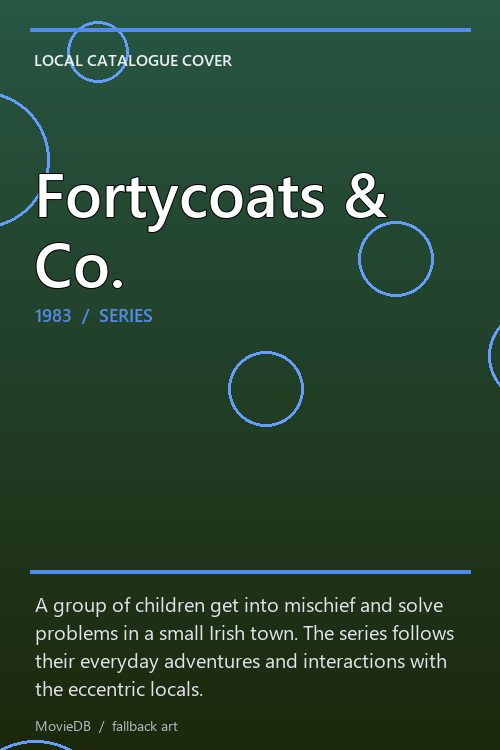 Fortycoats & Co. poster