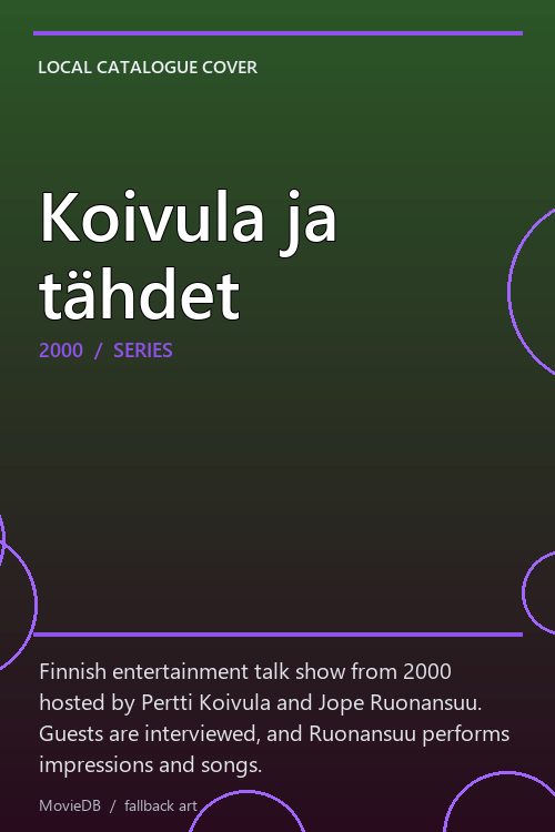 Koivula ja tähdet poster