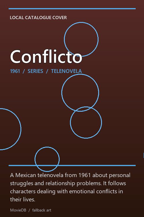 Conflicto poster
