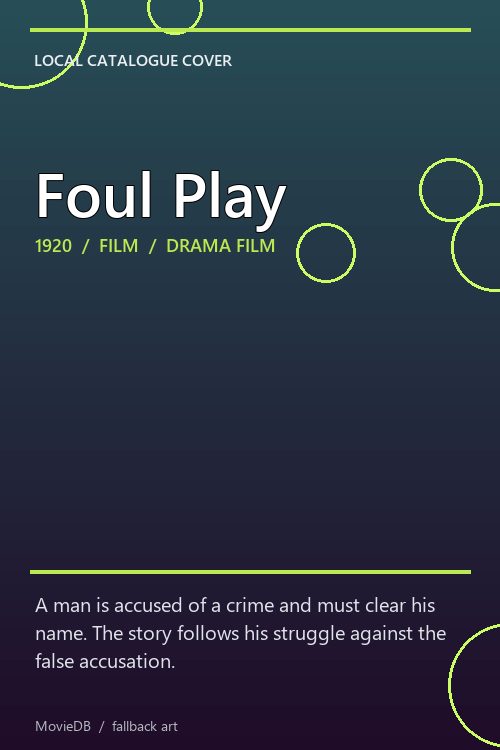 Foul Play poster