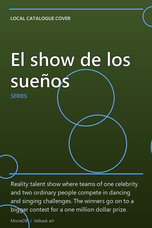 El show de los sueños poster