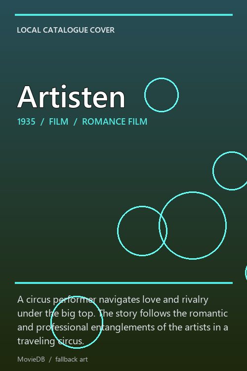 Artisten poster