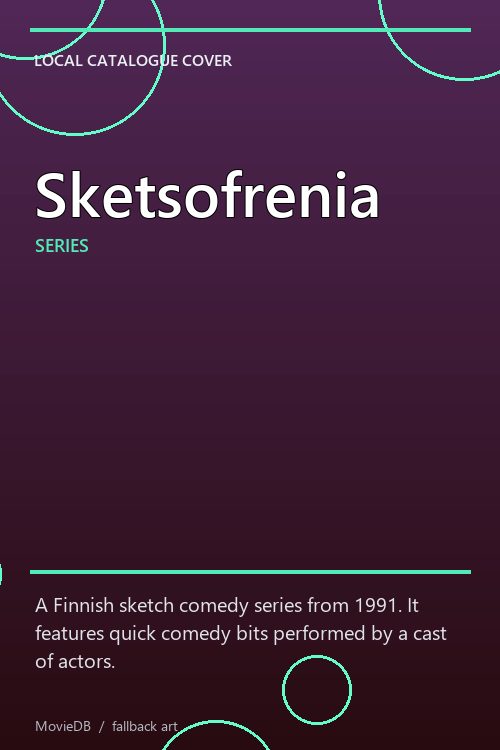 Sketsofrenia poster
