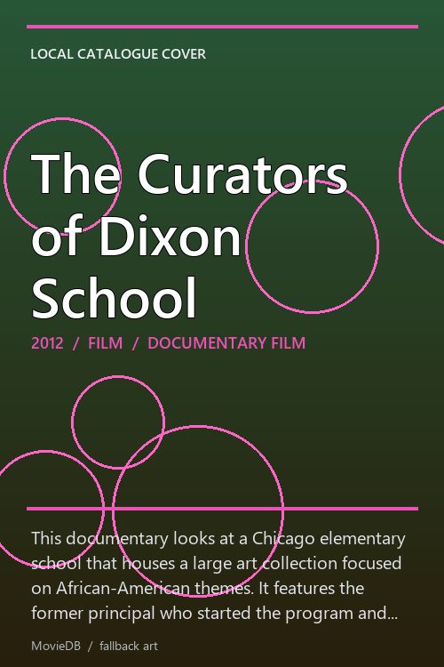 The Curators of Dixon School poster