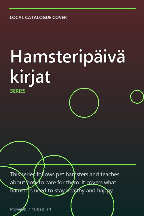 Hamsteripäiväkirjat poster