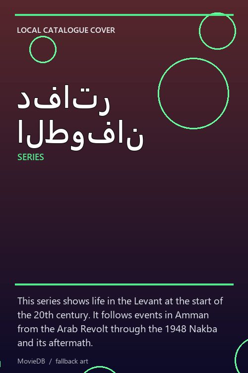 دفاتر الطوفان poster