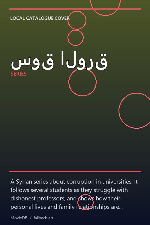 سوق الورق poster