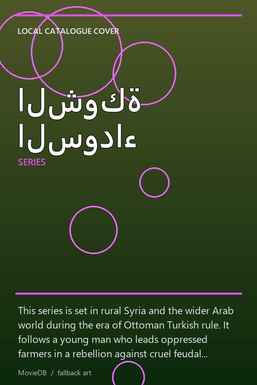الشوكة السوداء poster