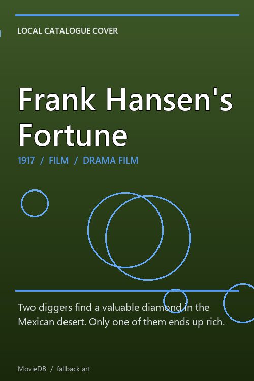 Frank Hansen's Fortune poster