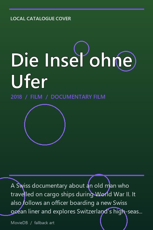 Die Insel ohne Ufer poster