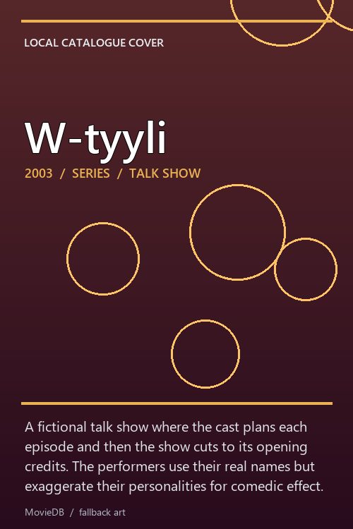 W-tyyli poster