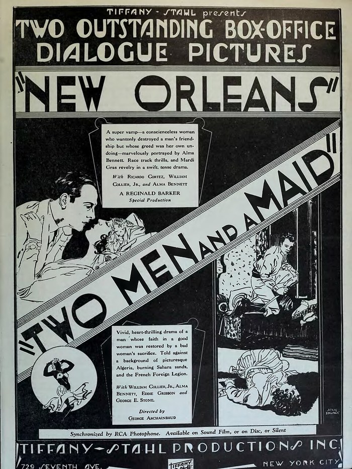 Two Men and a Maid poster