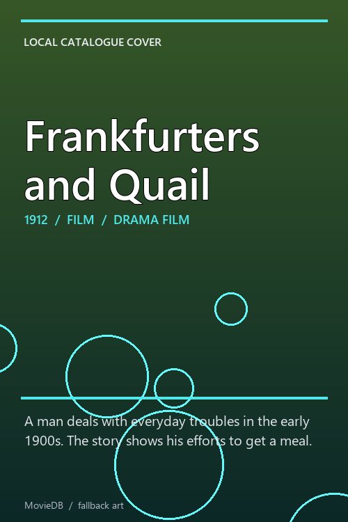 Frankfurters and Quail poster