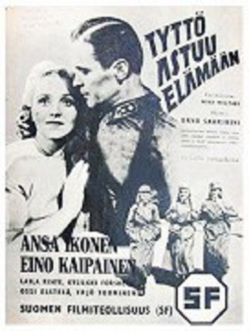 Tyttö astuu elämään poster