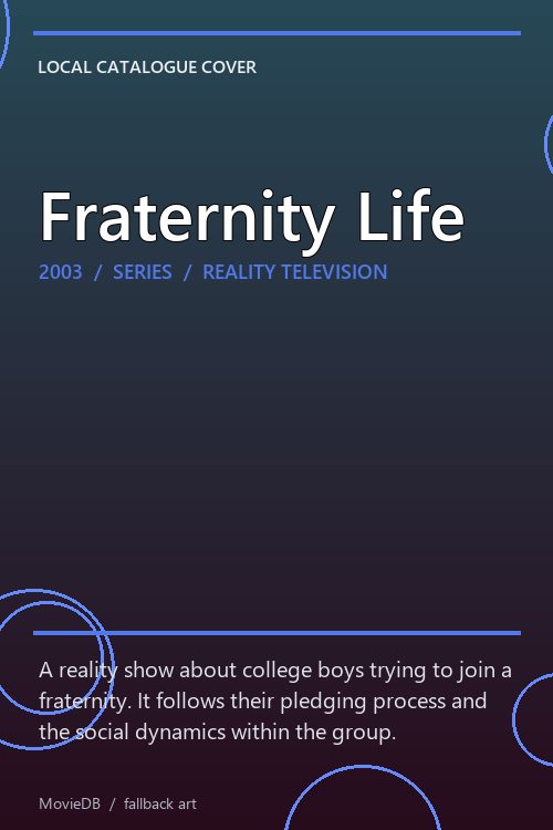 Fraternity Life poster