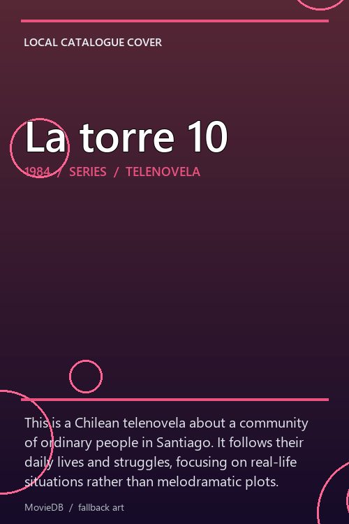La torre 10 poster