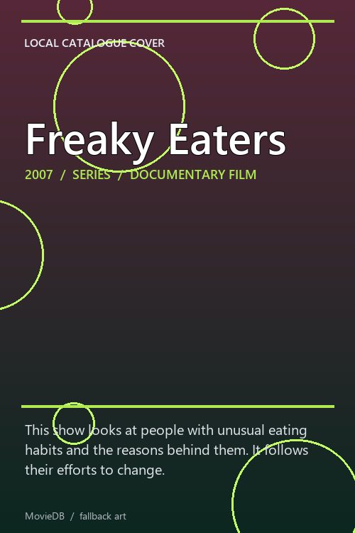 Freaky Eaters poster