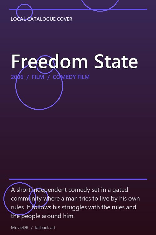 Freedom State poster