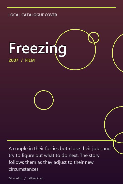 Freezing poster